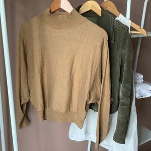 H&M ‘90s mock neck sweater